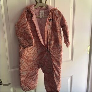 Patagonia 12 Month Bunting Snow Suit Reversible
